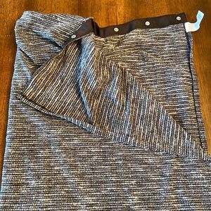 Lululemon Heathered Black and Gray Vinyasa Scarf